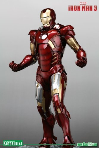 Iron Man Marvel Movie 3 Mark VII Pre-Paint Model Kit 1/6 Scale