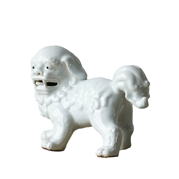 Jingdezhen Porcelain Standing Lion