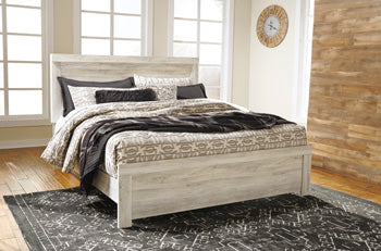 King Panel Rails Bellaby Whitewash