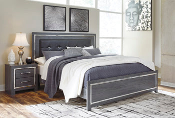 King Panel Rails Lodanna Gray