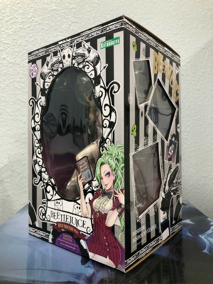 Kotobukiya BEETLEJUICE Red Tuxedo Limited Version Bishoujo Statue IN STOCK
