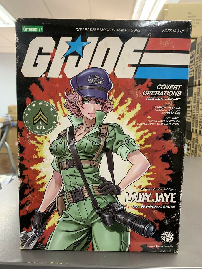 Kotobukiya G.I. Joe Lady Jaye Bishoujo 1/7 Scale Pvc Figure Statue SV235