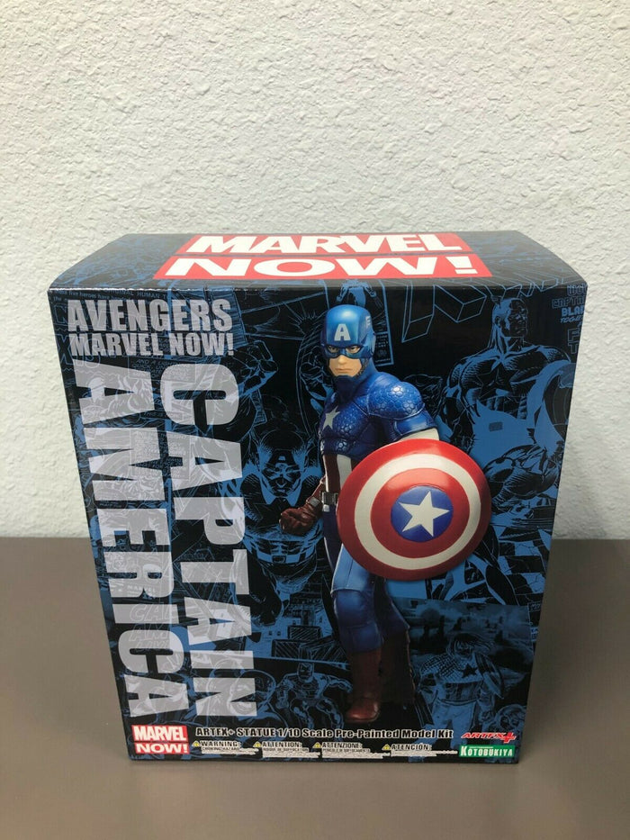 KOTOBUKIYA Marvel Now! CAPTAIN AMERICA ArtFx+ Statue 1/10 Scale