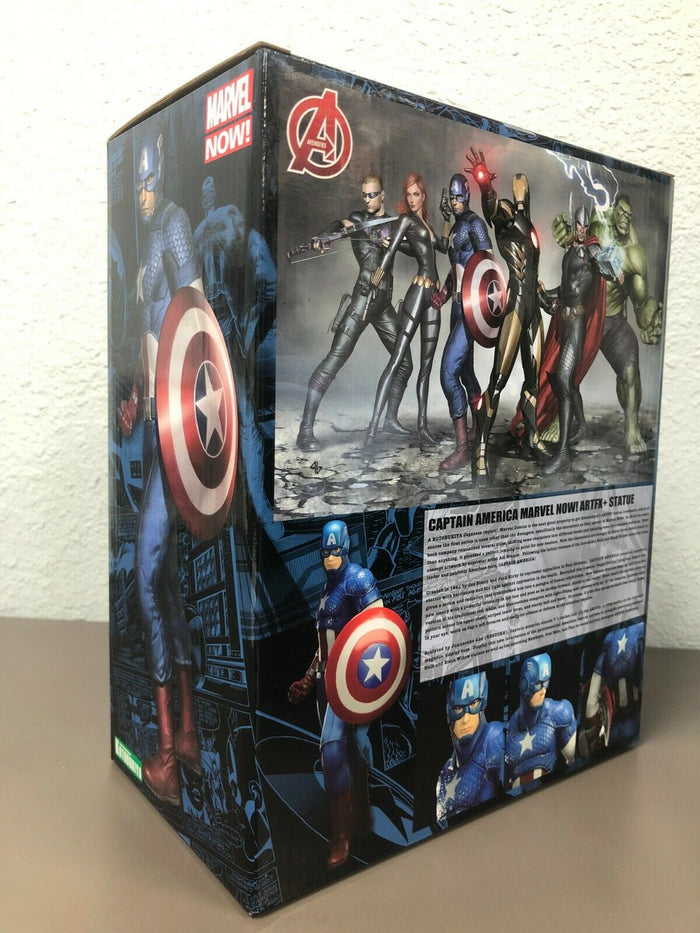 KOTOBUKIYA Marvel Now! CAPTAIN AMERICA ArtFx+ Statue 1/10 Scale