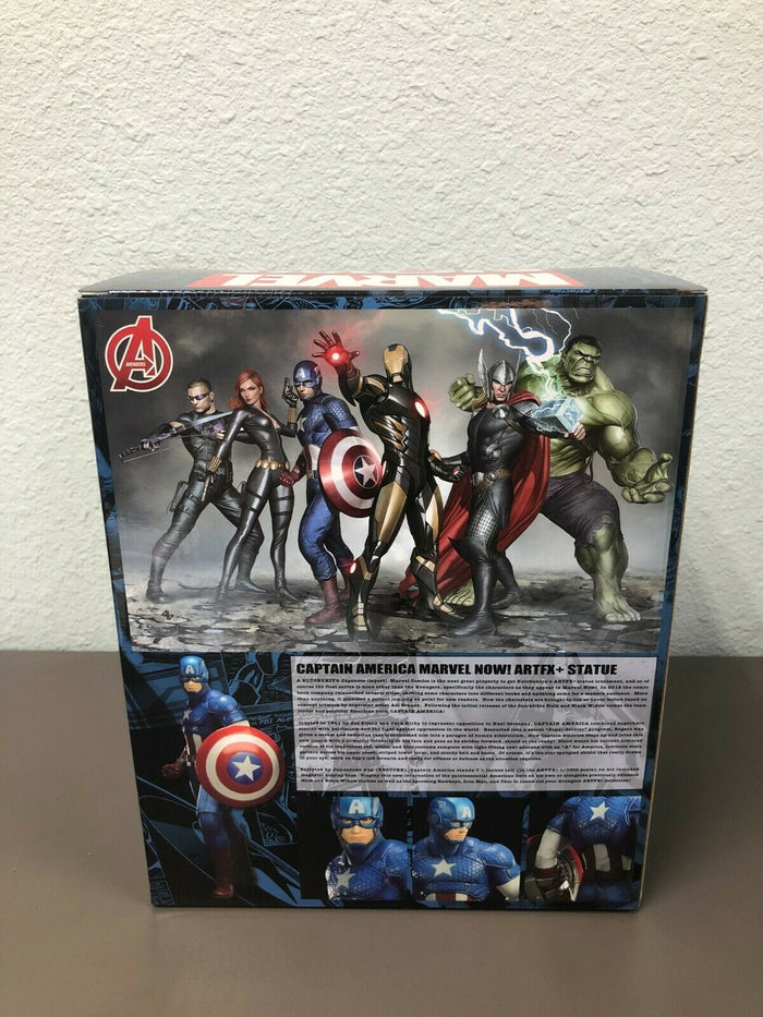 KOTOBUKIYA Marvel Now! CAPTAIN AMERICA ArtFx+ Statue 1/10 Scale