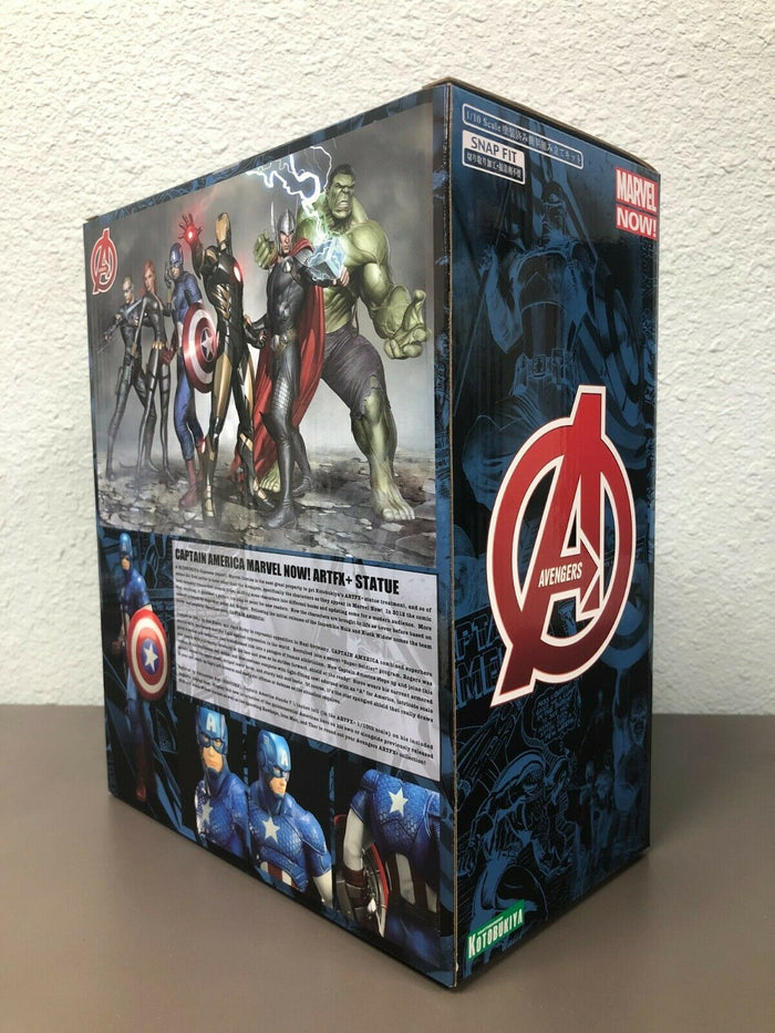 KOTOBUKIYA Marvel Now! CAPTAIN AMERICA ArtFx+ Statue 1/10 Scale