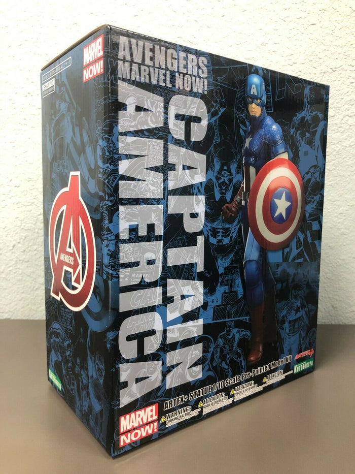 KOTOBUKIYA Marvel Now! CAPTAIN AMERICA ArtFx+ Statue 1/10 Scale