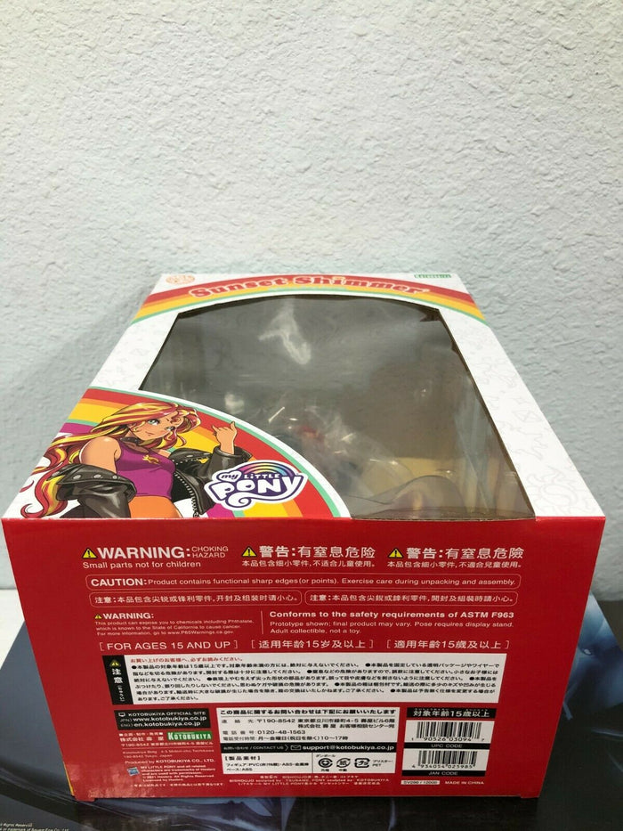 Kotobukiya My Little Pony SUNSET SHIMMER 1/7 Scale Bishoujo Statue IN STOCK