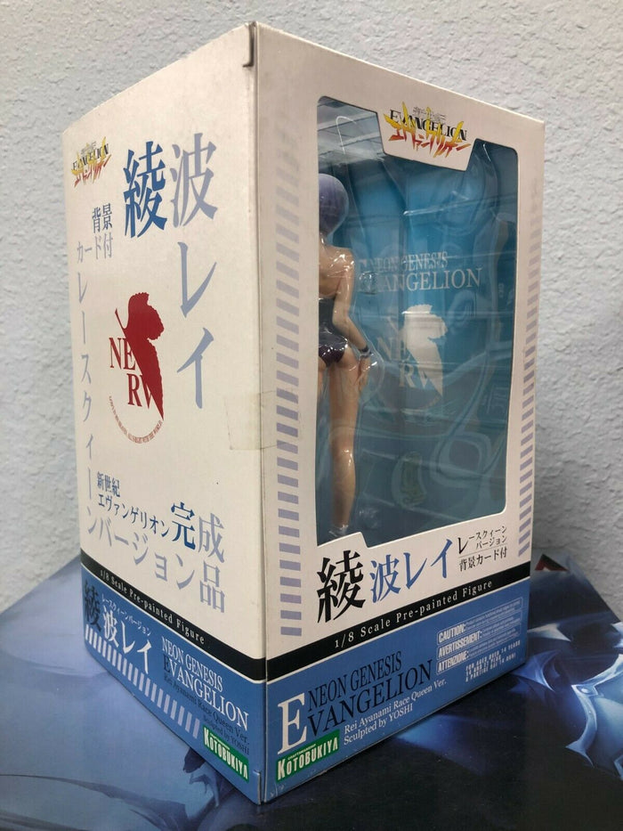 KOTOBUKIYA Neon Genesis Evangelion REI AYANAMI Race Queen Statue 1/8 Scale