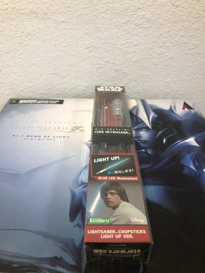 Kotobukiya Star Wars Luke Skywalker BLUE LED Light Up Lightsaber Chopsticks