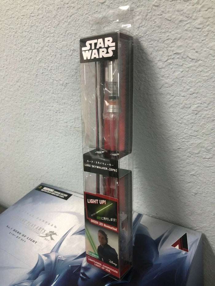 Kotobukiya Star Wars Luke Skywalker GREEN LED Light Up Lightsaber Chopsticks
