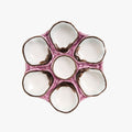 Lavender Hand Painted Oyster Plate - Dear Keaton
