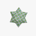 Lilac and Spring Green Star Trinket Bowl