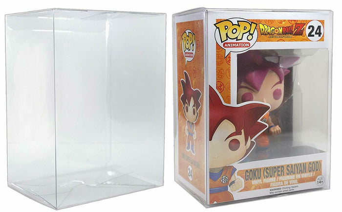 Lot of 20 - Display box 4" inches .5 MM Pop Protector for Collectible Figures