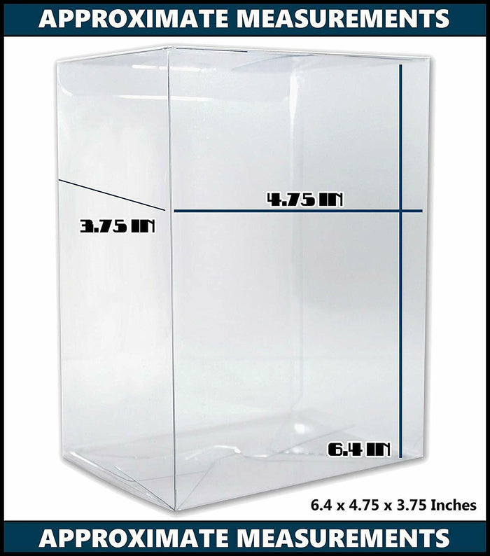 Lot of 20 - Display box 4" inches .5 MM Pop Protector for Collectible Figures