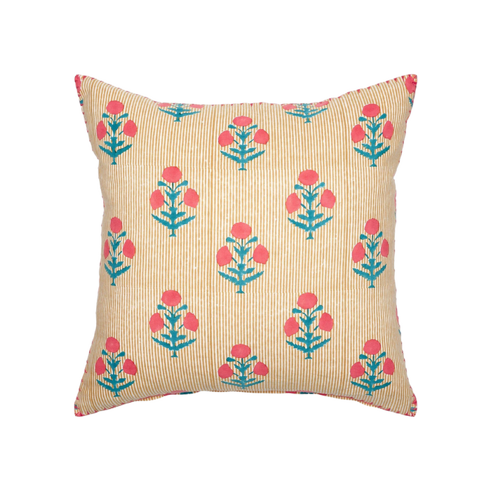 Lucy Coral Decorative Pillow - 22"