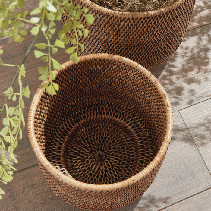 Mandalay Cachepot Large Basket Set interior