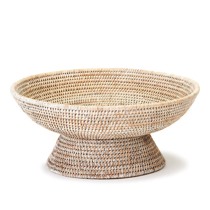 Mandalay Offering Bowl - whitewash finish