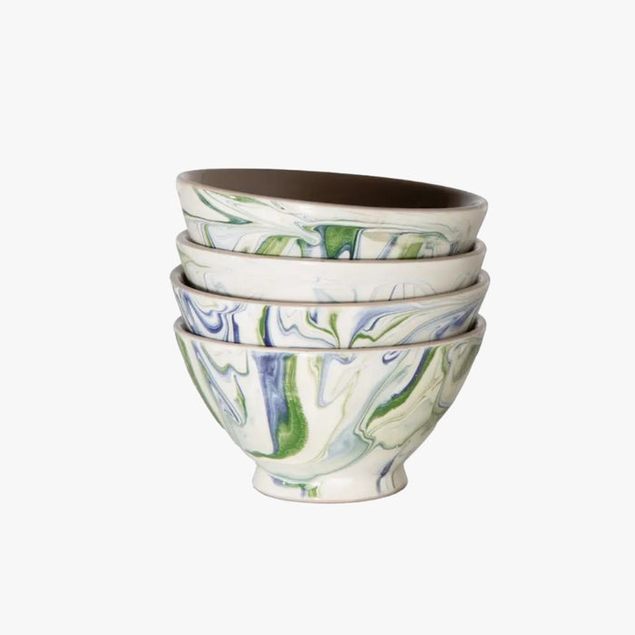 Marbled Ocean Bowl Set