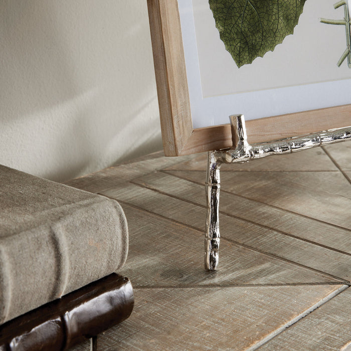 Martinique Silver Bamboo Easel closeup