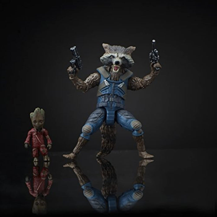Marvel Guardians of the Galaxy Legends Series Rocket Raccoon, 6-inch