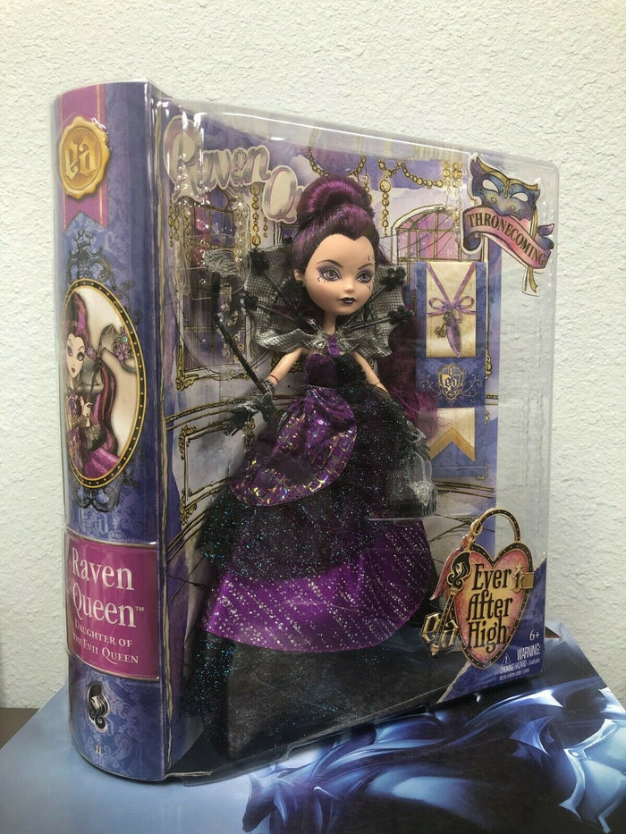 MATTEL Ever After High Thronecoming RAVEN QUEEN Doll