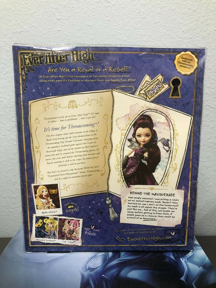 MATTEL Ever After High Thronecoming RAVEN QUEEN Doll