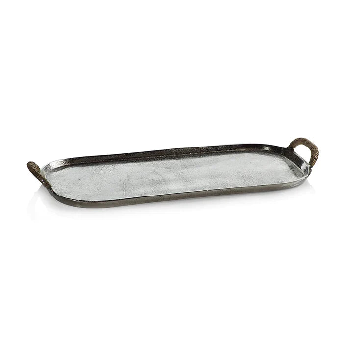 Mauritius Raw Aluminum Tray - Narrow
