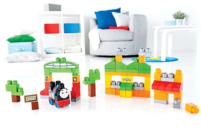 Mega Bloks Thomas & Friends Thomas Sodor Adventures Building Bag 70 PCS