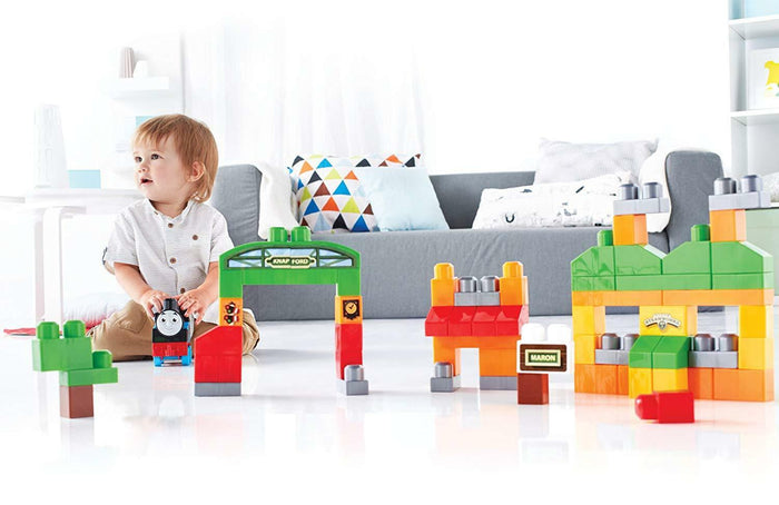 Mega Bloks Thomas & Friends Thomas Sodor Adventures Building Bag 70 PCS