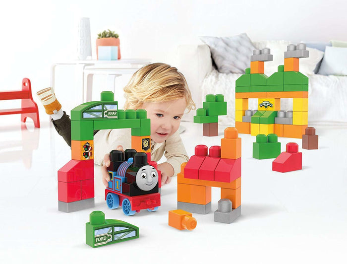 Mega Bloks Thomas & Friends Thomas Sodor Adventures Building Bag 70 PCS
