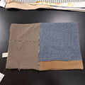 "Mens Suits" Patchwork Pillow - 12" x 17"