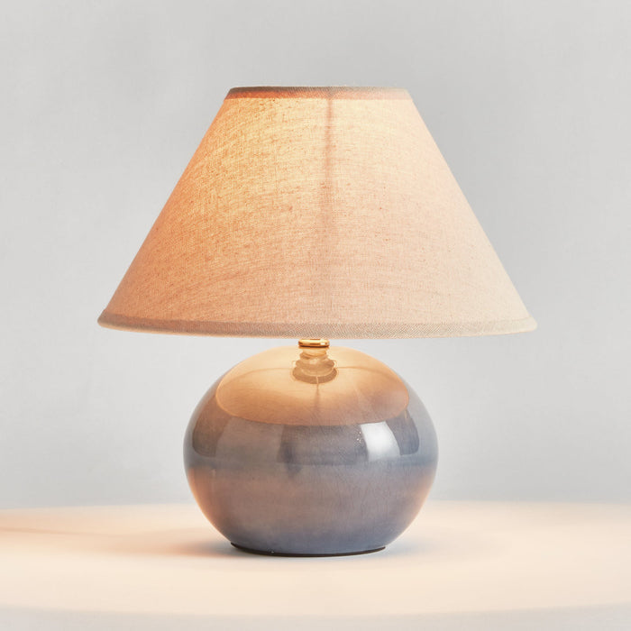 Mignon Blue Mini Lamp illuminated