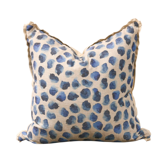 Mikado Indigo Pillow - 22"