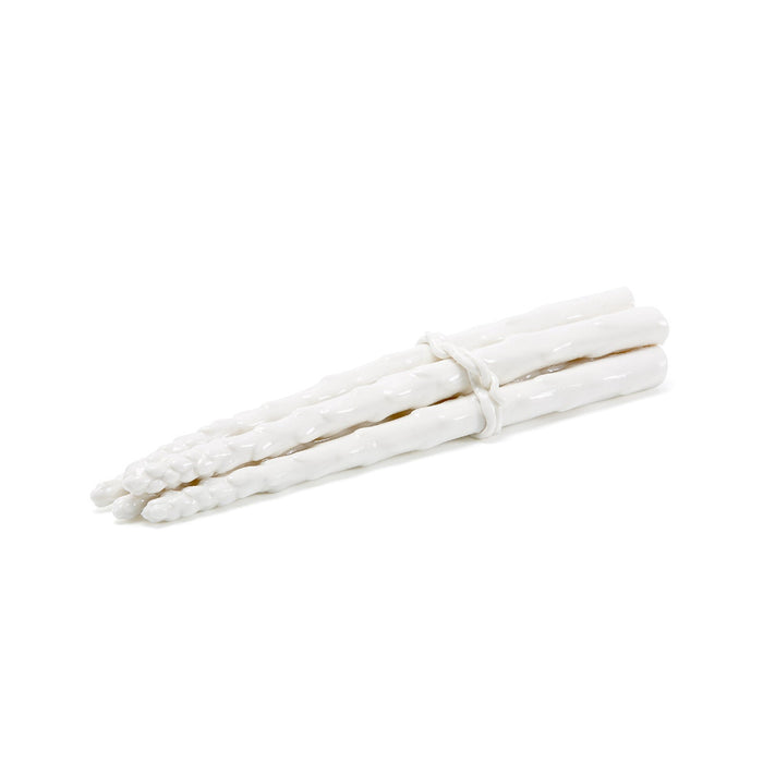 Mixed Veggies Blanc De Chine Objects - asparagus