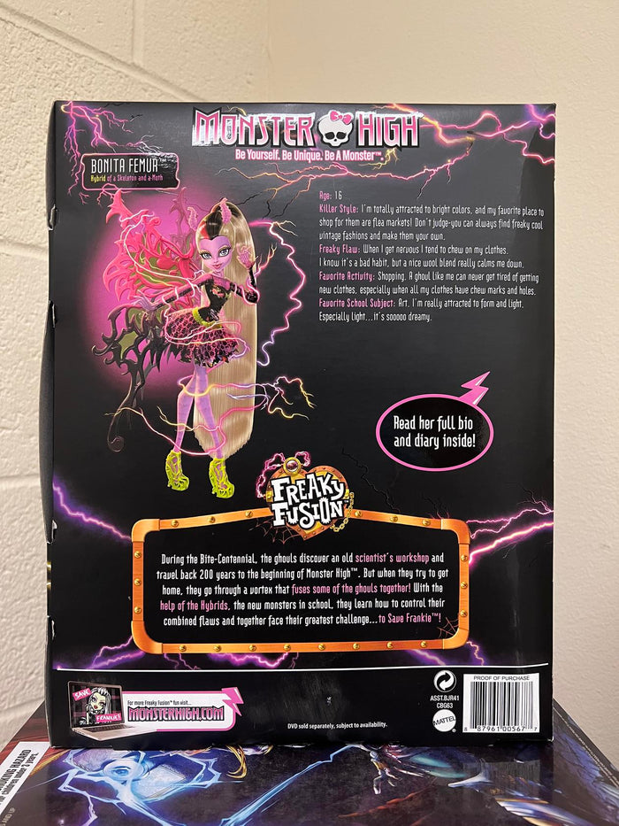 Monster High Freaky Fusion BONITA FEMUR Doll