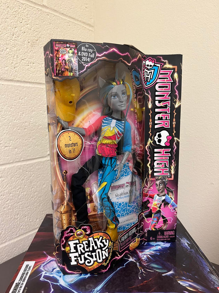 Monster High FREAKY FUSION Doll NEIGHTHAN ROT Hybrid Unicorn Zombie Boy NEW RARE
