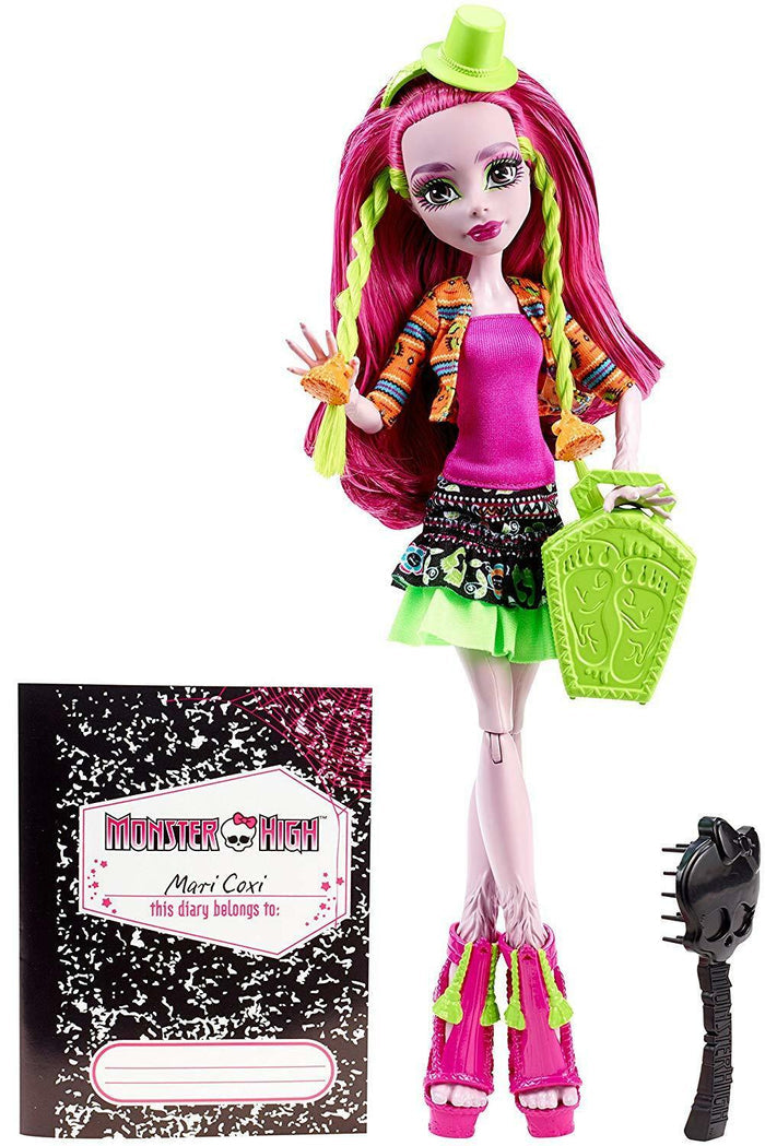 Monster High Monster Exchange Program MARISOl COXI Doll Daughter Of SA Bigfoot