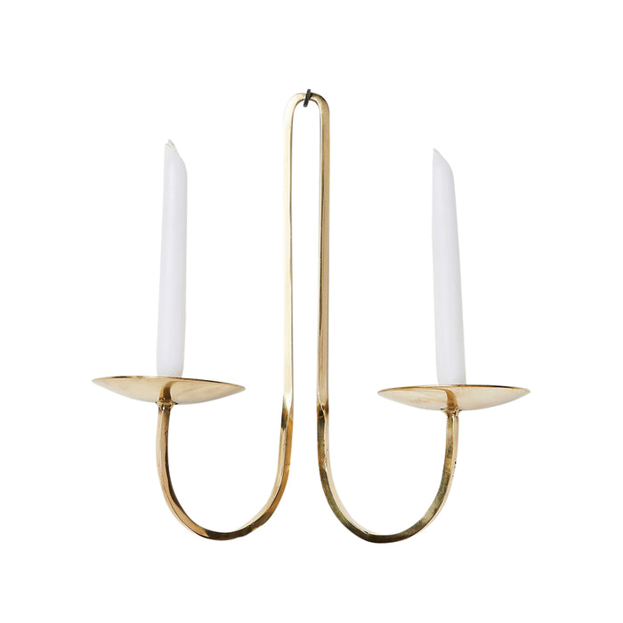 Mortimer Brass Double Sconce From Dear Keaton