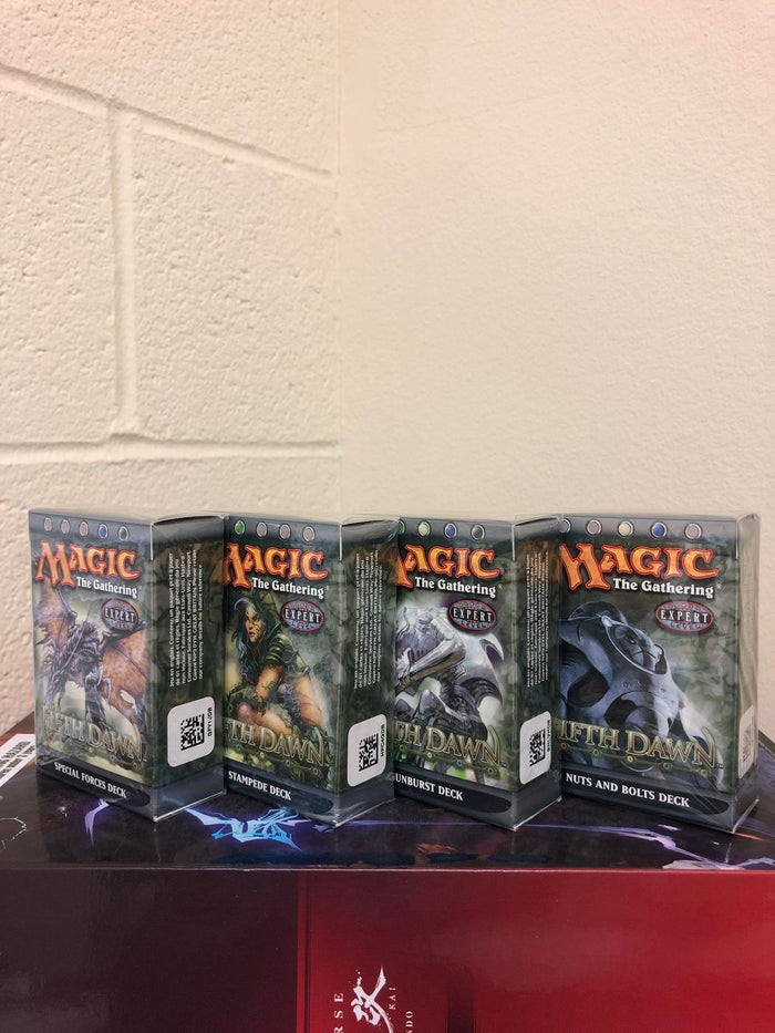 MTG FIFTH DAWN THEME 4 DECK SET MINT FACTORY SEALED FREE SHIPPING