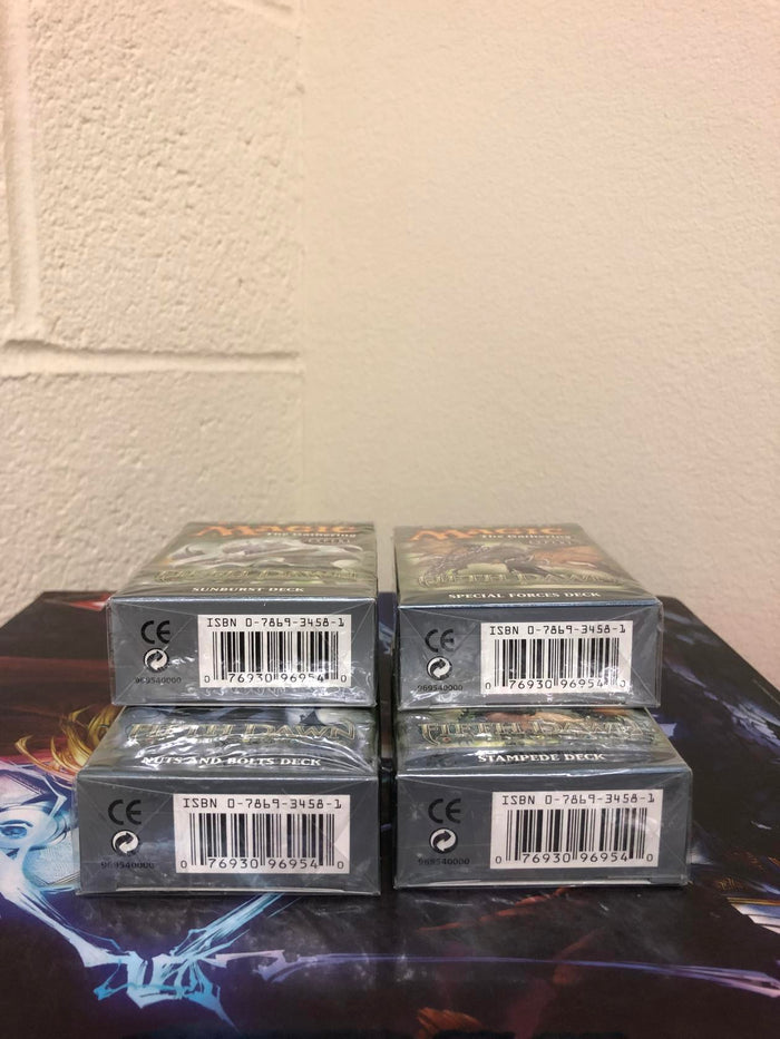 MTG FIFTH DAWN THEME 4 DECK SET MINT FACTORY SEALED FREE SHIPPING