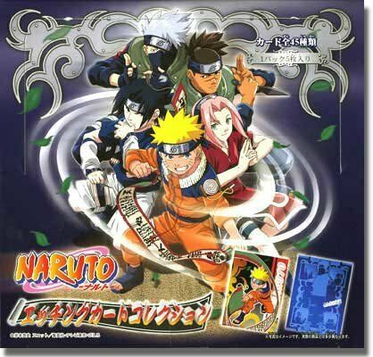 Naruto Trading Cards Box - 20 packs per box