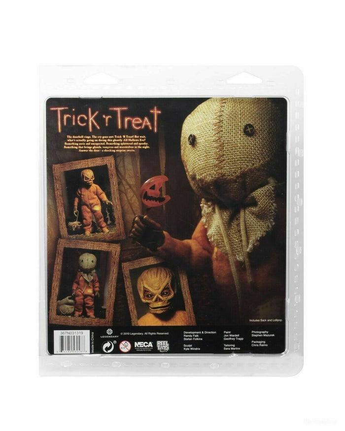 NECA 2019 SAM Trick 'r Treat Movie 8 inch Scale 5 inch Clothed Action Figure