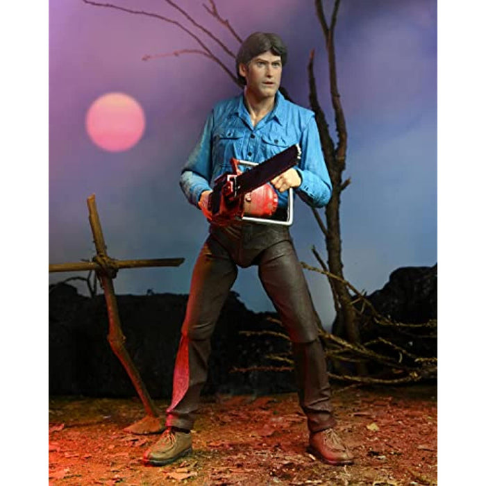 Neca Evil Dead 40TH Anniversary Ultimate ASH 7" Figure IN STOCK