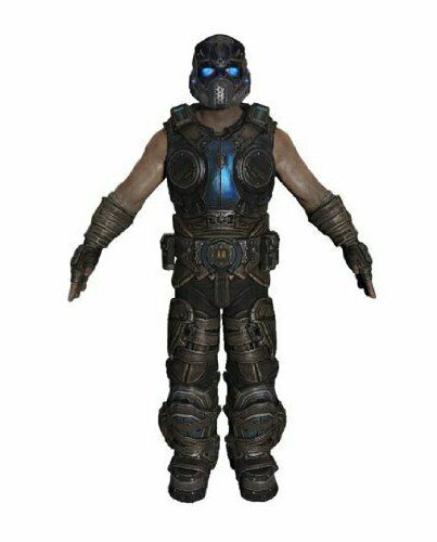 NECA Gears of War 3 COG SOLDIER w/ Retro Lancer 7" Action Figure