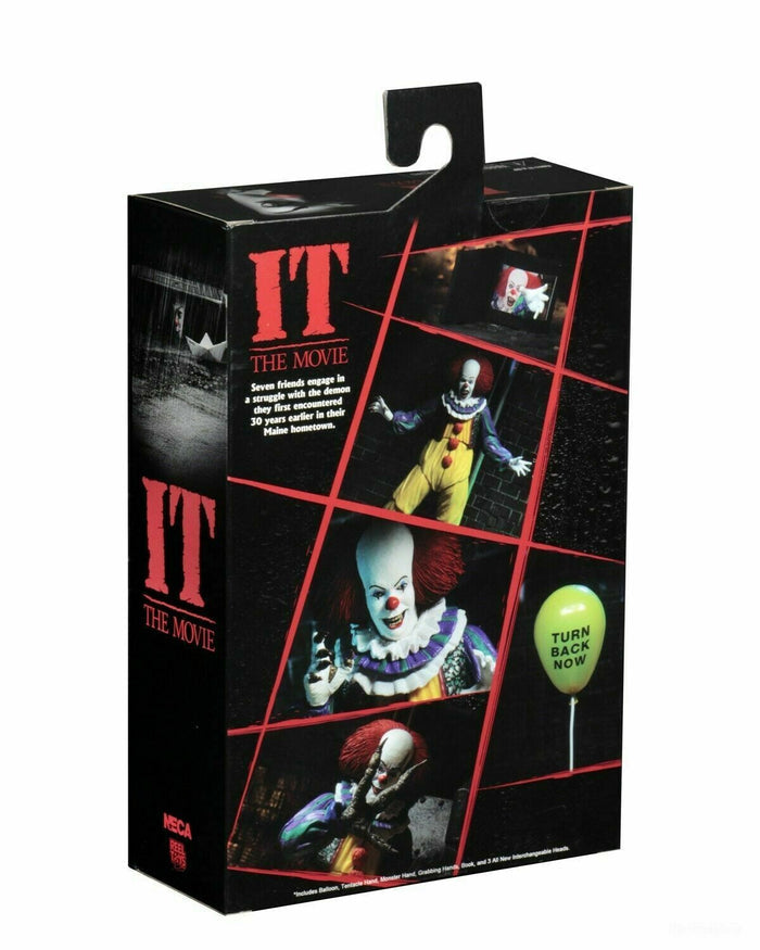 NECA IT The Movie 1990 ULTIMATE PENNYWISE v2. 7" Action Figure