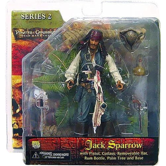 NECA Pirates of The Caribbean Dead Man's Chest Series 2 Jack Sparrow Figure