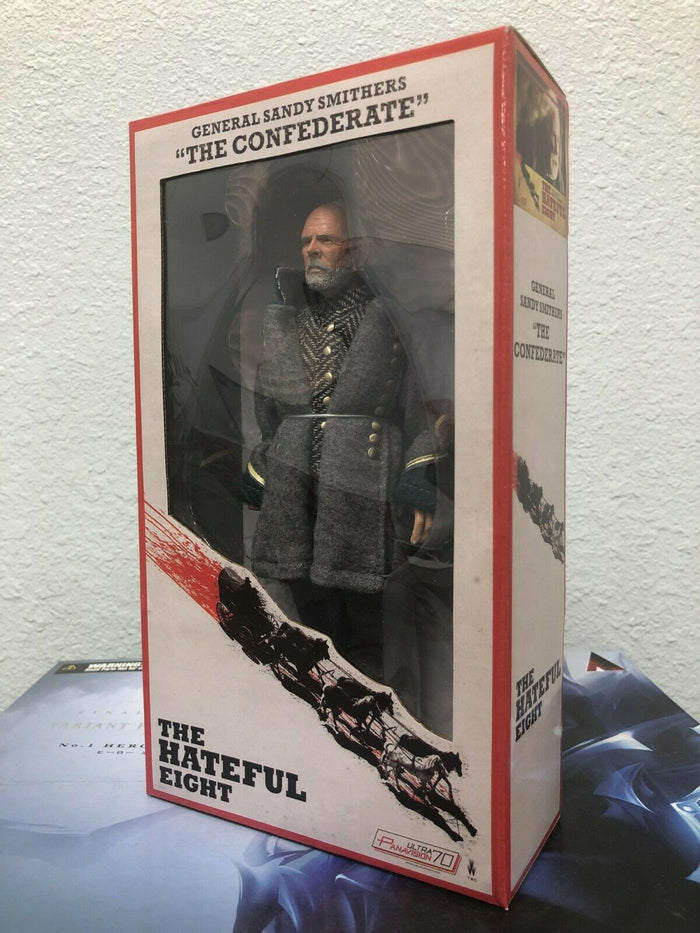 NECA The Hateful Eight GENERAL SANDY SMITHERS "The Confederate" Action Figure