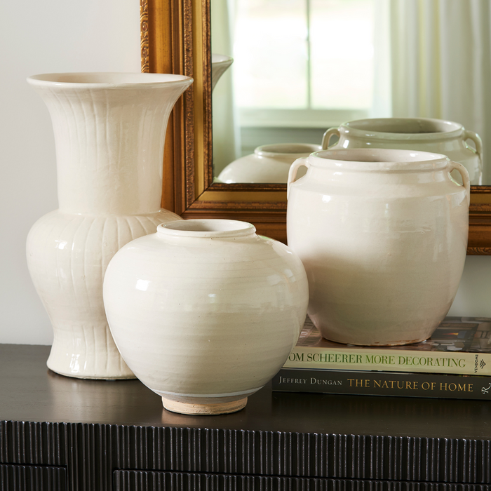 Neema Creamy White Ceramic Collection - Dear Keaton