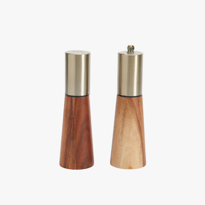 Olive Wood Salt & Pepper Set